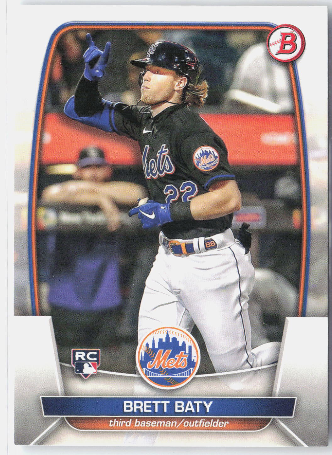 2023 Bowman #80 Brett Baty