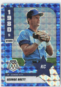 2022 Panini Mosaic: Reactive Blue Mosaic #287 George Brett 80S