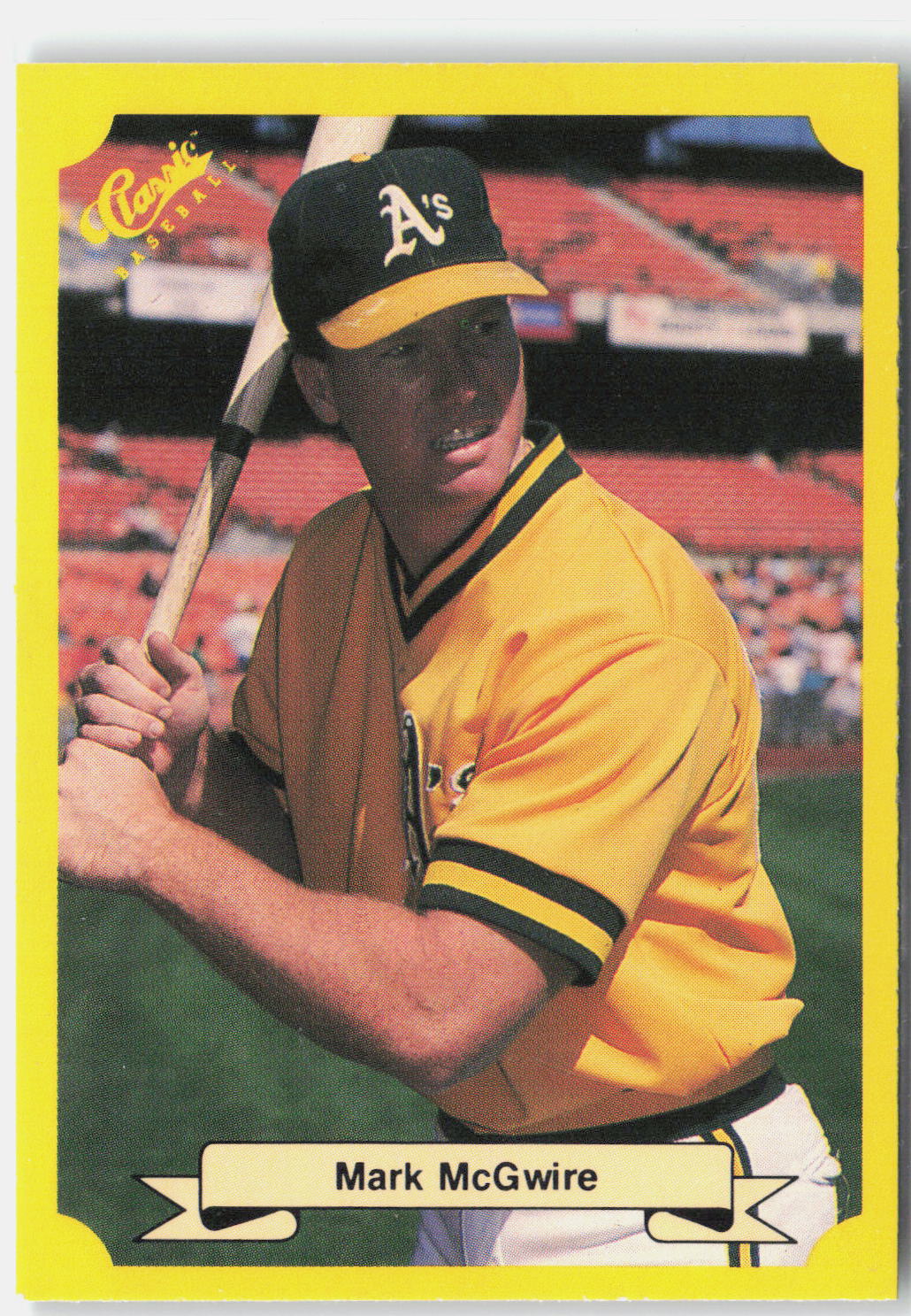 1987 Classic Update Yellow #121 Mark McGwire