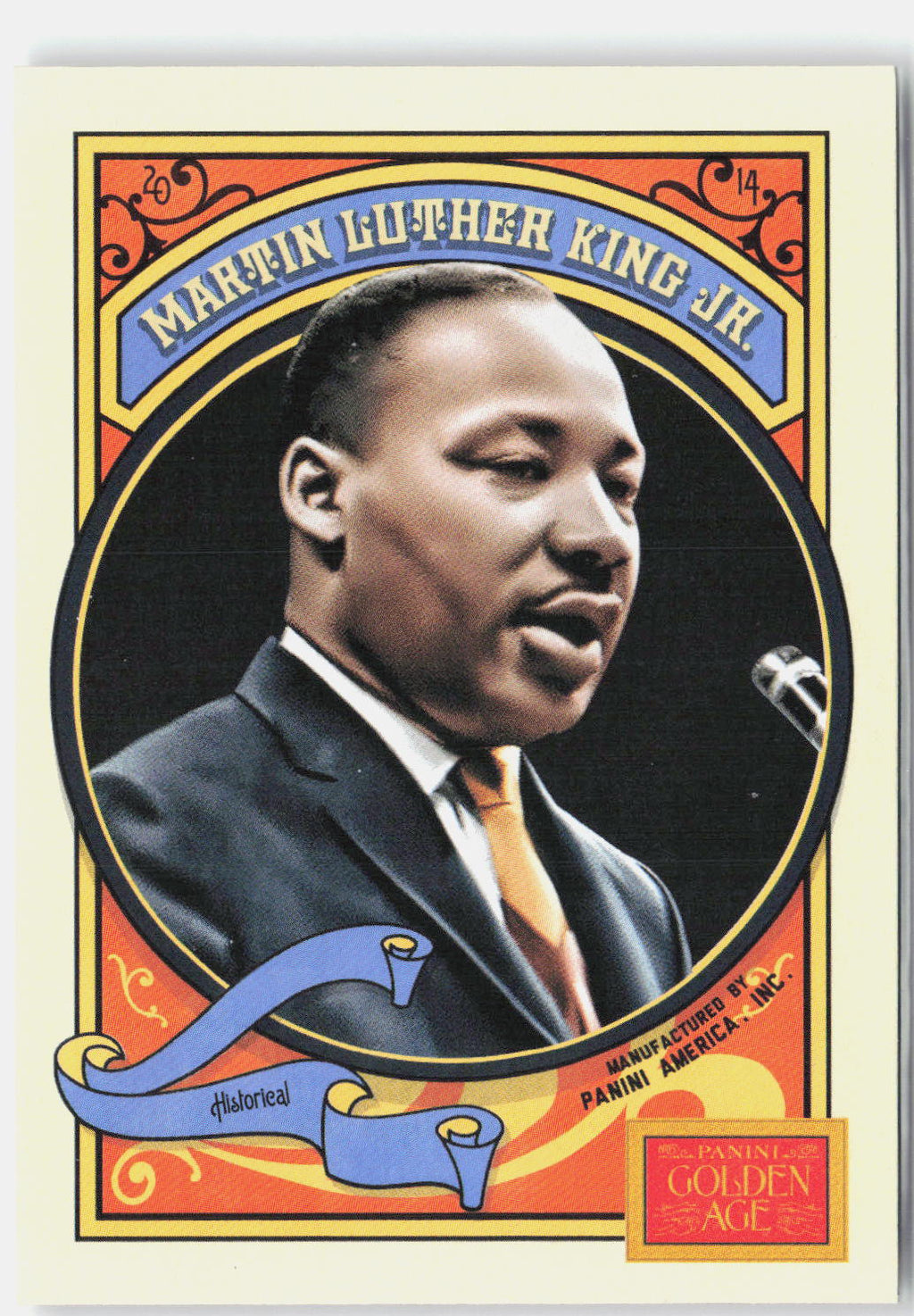 2014 Panini Golden Age #82 Martin Luther King Jr.
