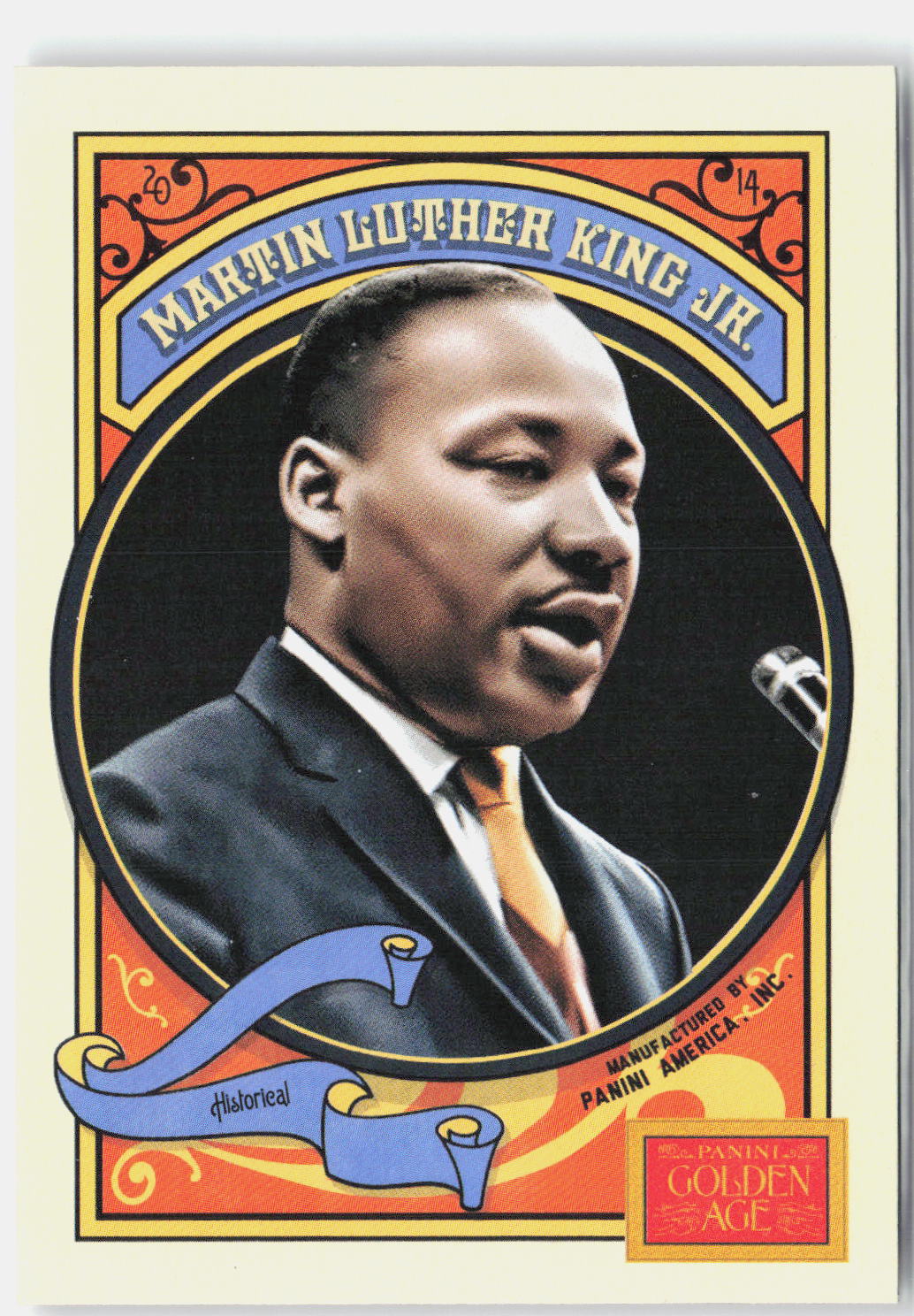 2014 Panini Golden Age #82 Martin Luther King Jr.