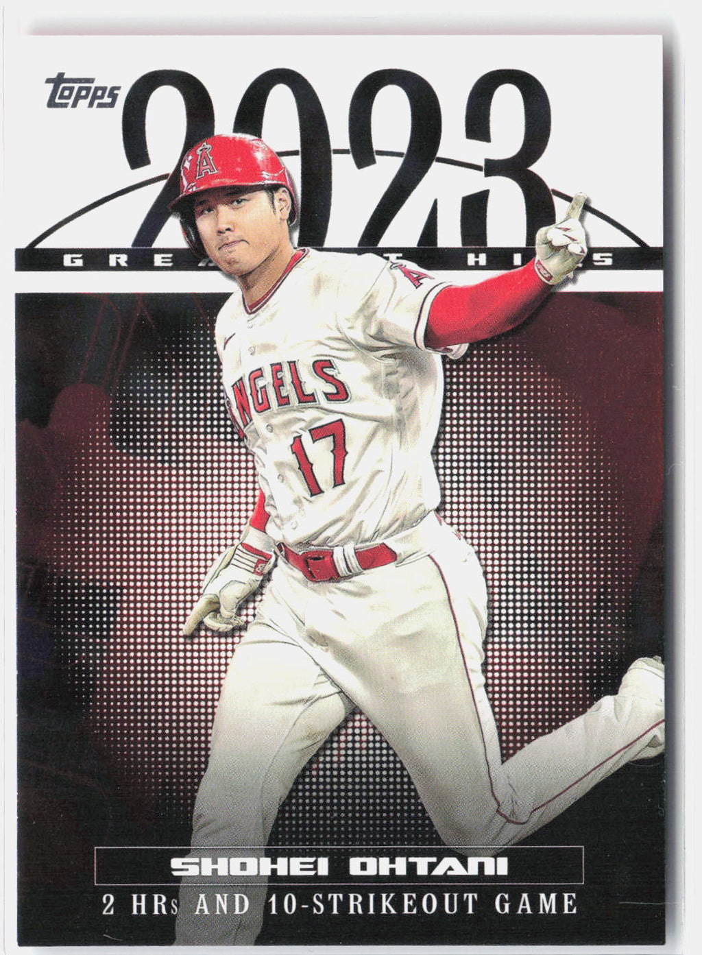 2024 Topps #23GH-13 Shohei Ohtani 2023 Greatest Hits