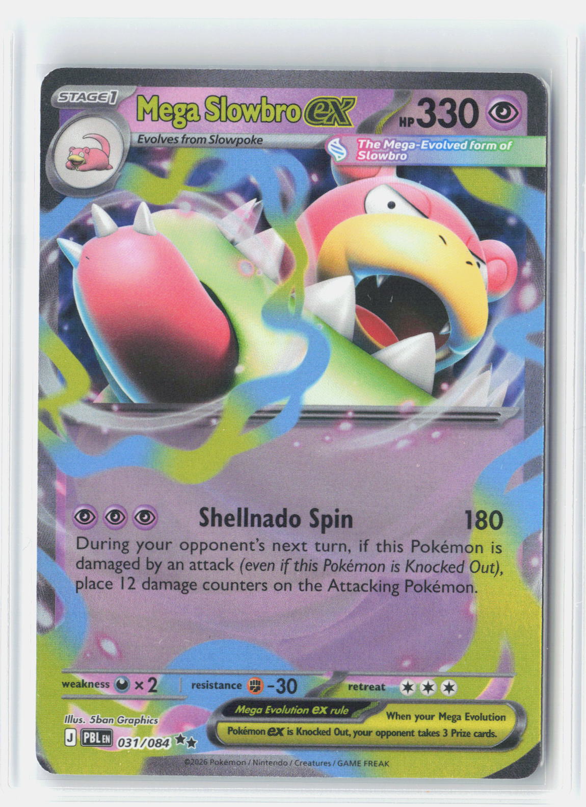 ME05: Pitch Black #031/084 Mega Slowbro ex
