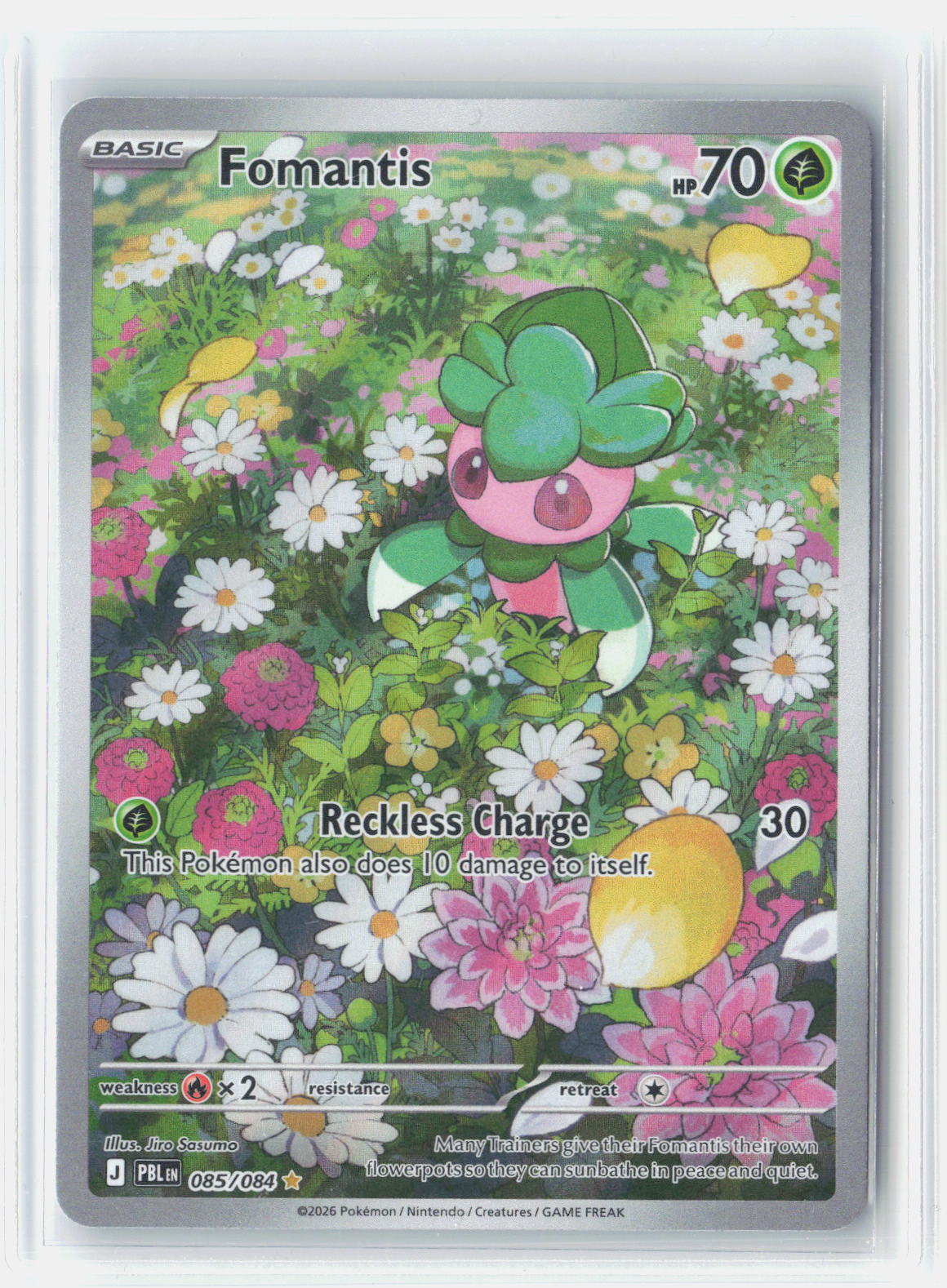 ME05: Pitch Black #085/084 Fomantis